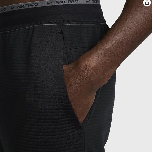 Nike Men's Dri-FIT Fleece Fitness Pants - Picture 4 of 7